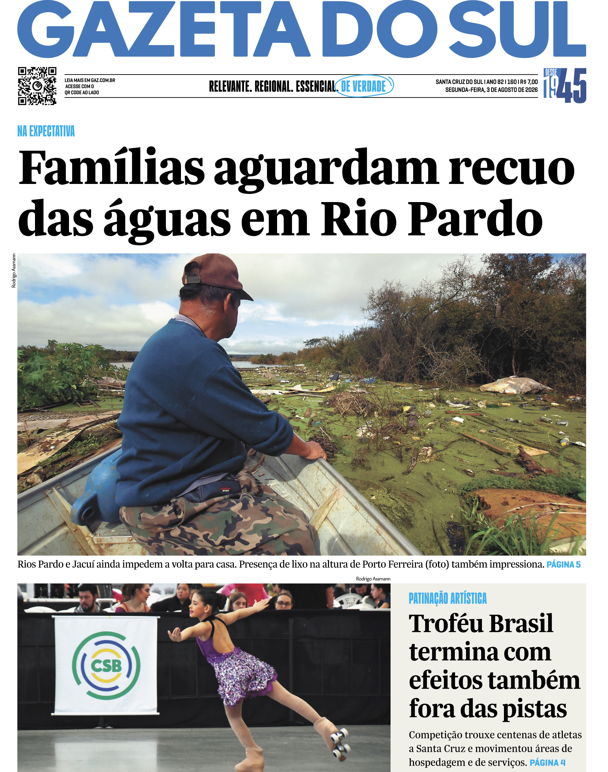 Jornal Gazeta do Sul | 160 -
Ano 82 | 2026-08-03