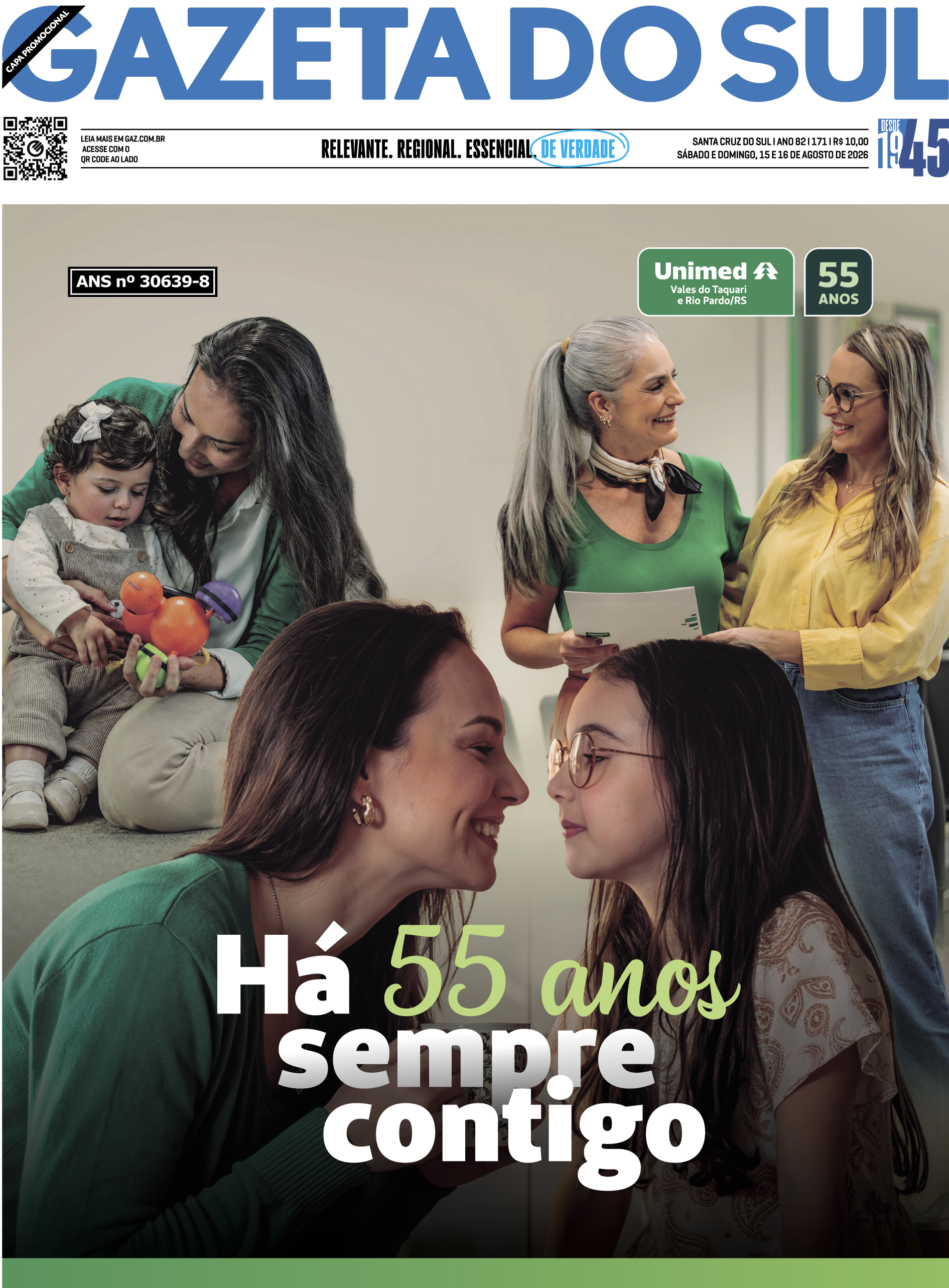 Jornal Gazeta do Sul | 171 -
Ano 82 | 2026-08-15